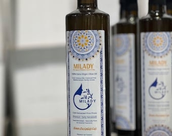 MILADY 2026 Harvest Extra Virgin Olive Oil, Single Origin Tunisian, Cold Pressed High Polyphenol