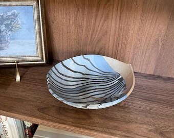 Vintage Buzzard Mountain Pottery Ceramic Bowl