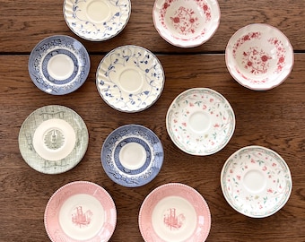 Assorted Vintage Tea Saucers