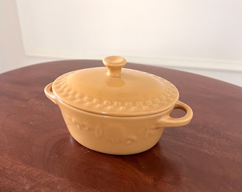 Vintage Stoneware Casserole Dish
