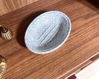 Jabonera de loza vintage de Mason