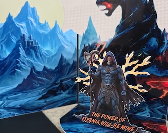 Tarjeta de cumpleaños desplegable de la película Masters of the Universe / Skeletor (2026)