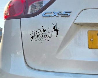 Tinkerbell Believe Vinyl-Aufkleber