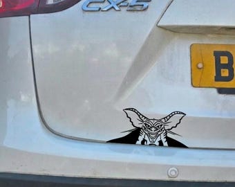 Autoaufkleber „Gremlins spähen“