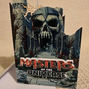 Masters Of The Universe / He-man movie 2026 pop up birthday card