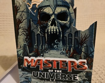 Tarjeta de cumpleaños desplegable de la película Masters of the Universe / He-Man (2026)