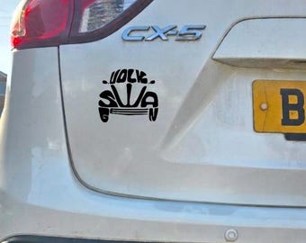 Volkswagen Vinyl-Autoaufkleber
