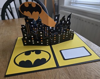 Pop-up-Batman-Karte