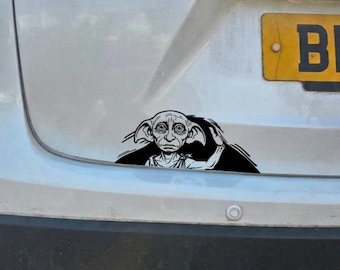 Autoaufkleber „Guckender Dobby“