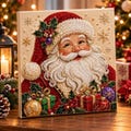 5D DIY Christmas Pearl Diamond Painting Art Set DIY, Pearl Bead Craft Kit, Art Craft for Adults Beginners, Home Wall Decor 7.8