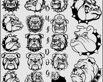 Bulldog Mascot SVG, PNG | Bulldog Svg | Bulldog Clip Art | Bulldog Head | Bulldog Mom Svg | Bulldog Png | Bulldog Svg Logo, Bulldogs T-Shirt