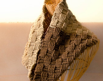 Two Shades of Brown Cowl