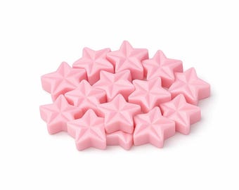 Pure Soy Wax Pink Star Melts – Lavender & Garden Sage calm, wellness, gifting