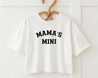 Mama's Mini Toddler T-Shirt, Matching Family Tee, Soft Cotton Kids Shirt