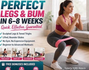 Complete Lower Body Home Workout Plan l Firm, Shape Your Booty, Inner Thighs, Belly and Arms. l Highest level Workout Plan Guaranteed
