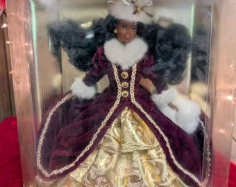 Vintage 1996 Happy Holiday's Barbie