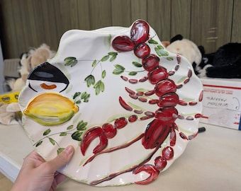 Decorative Lobster Plate