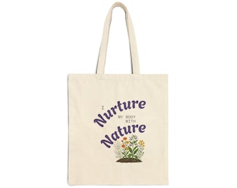 Cotton Canvas Tote Bag