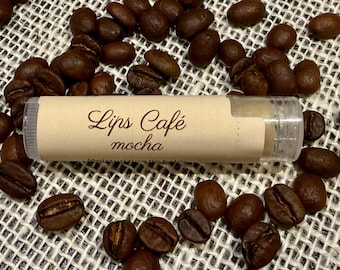 Mocha läppbalsam - Liten sats, helt naturlig