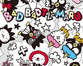 Badtz Maru Party Printed 6x9 Fabric Squares for Sewing Masks USA Made POLYESTER breathable fabric