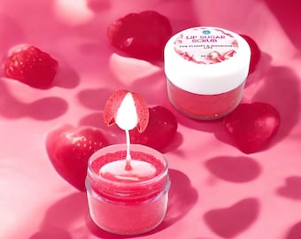 Exfoliante labial de azúcar - Para labios suaves y sin grumos