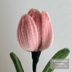 Pipe cleaner manual flowers pdf | Crafting manual for beginners | Make handmade chenille flowers for home decoration, gift for her, no ai