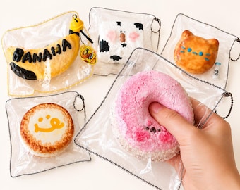 Juguete sensorial blando de postre de rebote lento / Inspirado en la repostería kawaii