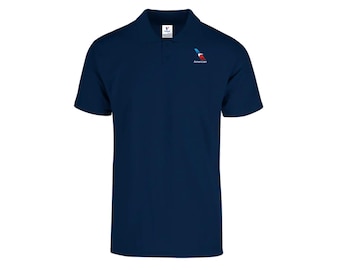 Embroidered Cotton Polo Shirt - American Airlines Inspired – Unisex