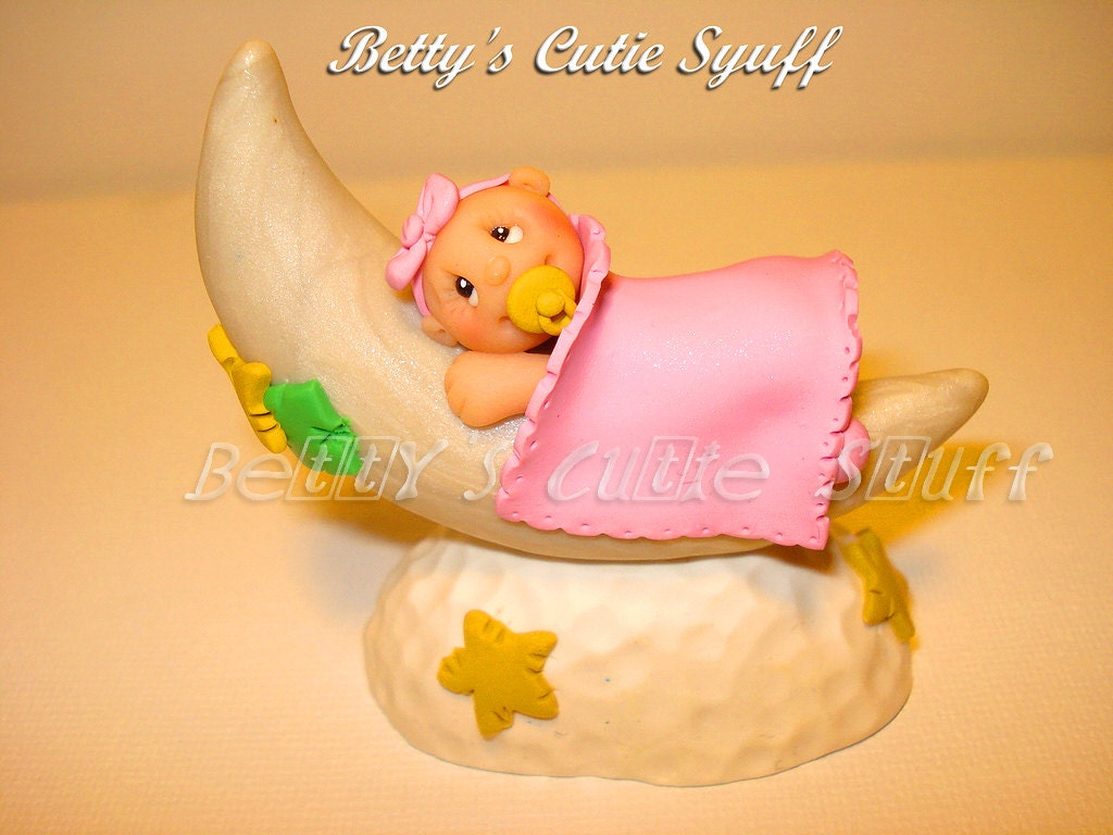 Full Moon Baby Girl or Baby Boy Baby Shower Favors / Etsy