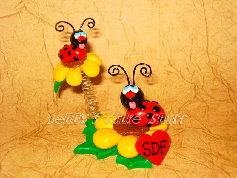 It's a Ladybug's Life Polymer Clay Figurine Etsy