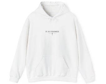 Tetelestai Christian Apparel | Vintage John 19:30 Shirt Hoodie & Sweatshirt | It Is Finished Crown of Thorns Graphic Tee for Men