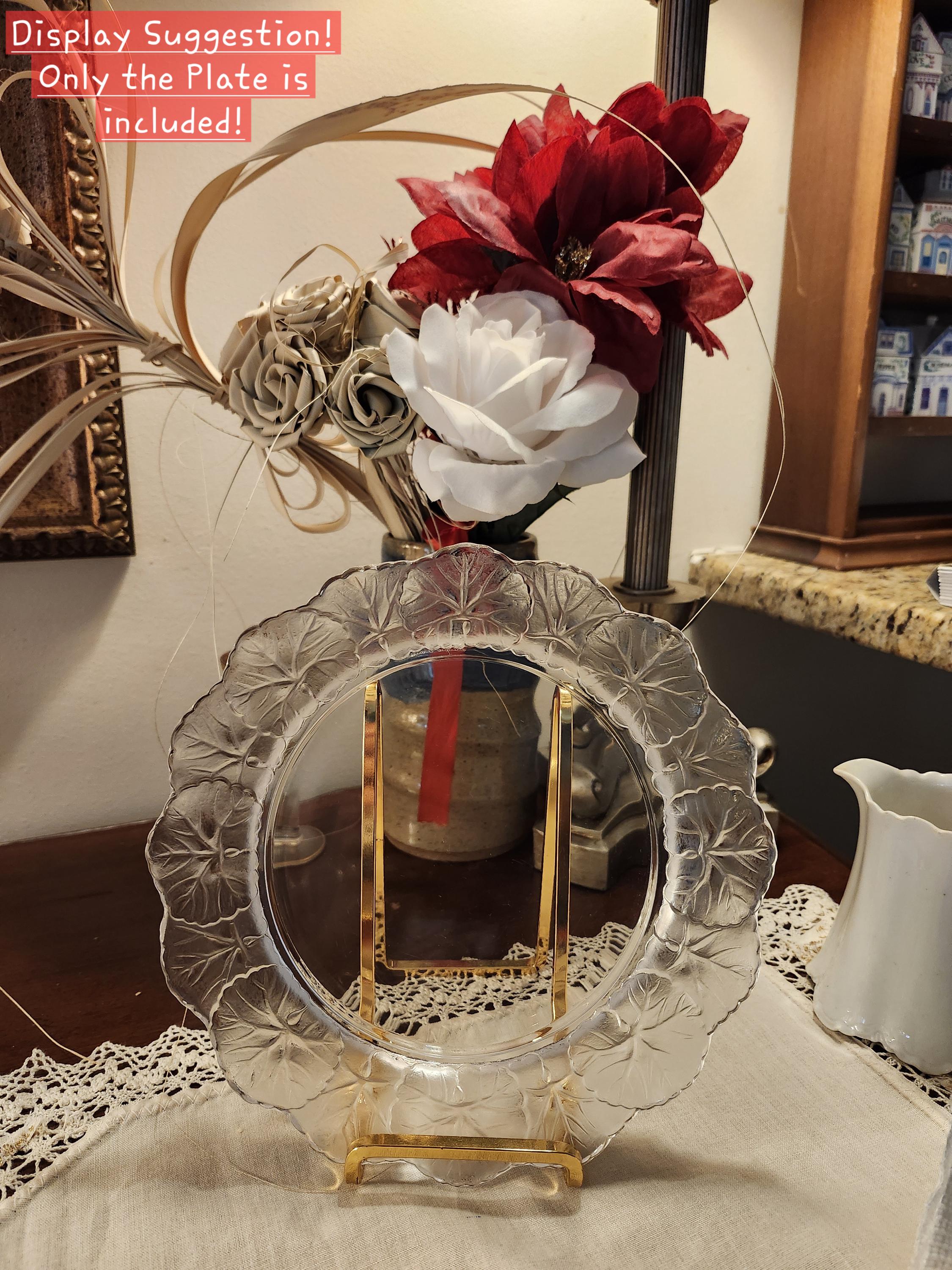 Lalique Crystal Plates - Etsy