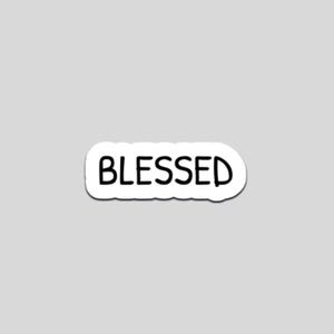 Blessed Sticker | Waterproof Gloss Vinyl Decal for Laptops, Tumblers