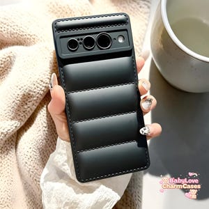 Puffer Bubble Silicone Phone Case for Google Pixel