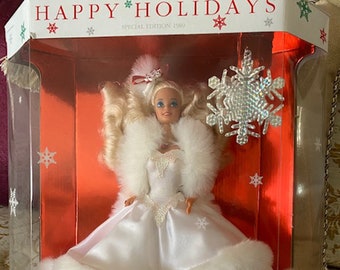 1989 christmas barbie