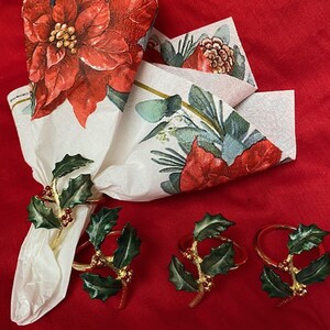Lenox christmas 2025 napkin rings