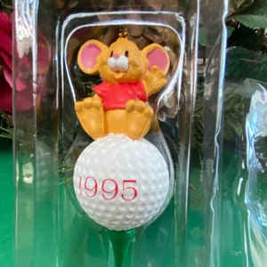 American Greetings Collectible Tee Off A Merry Christmas 1995