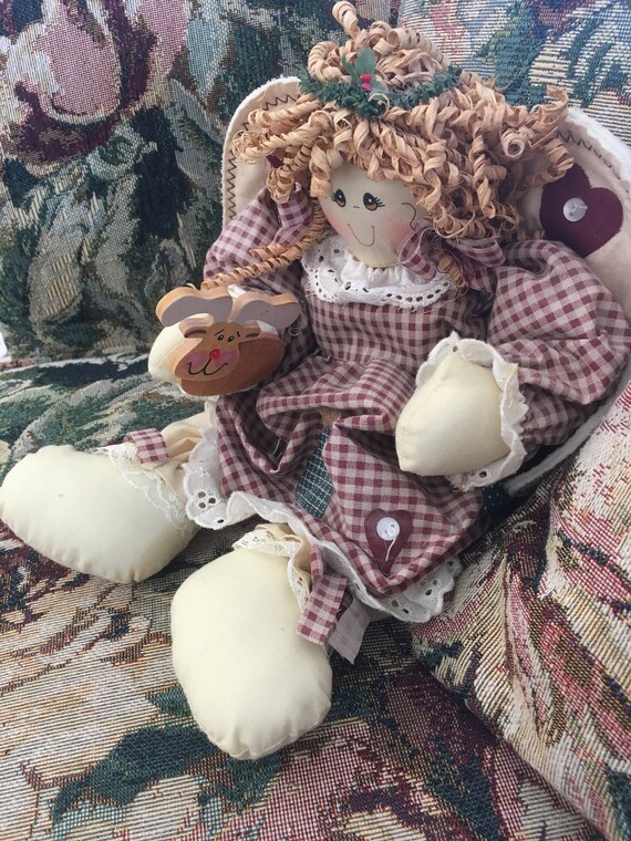 animated christmas angel doll