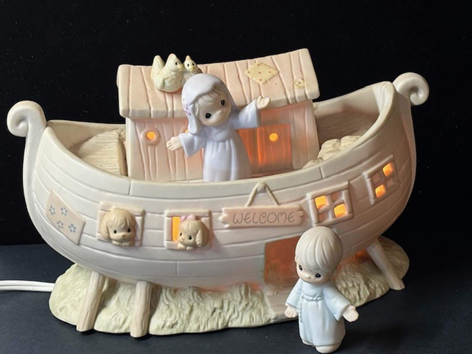 Collectible Precious Moments Noah's Ark Nightlight - Etsy