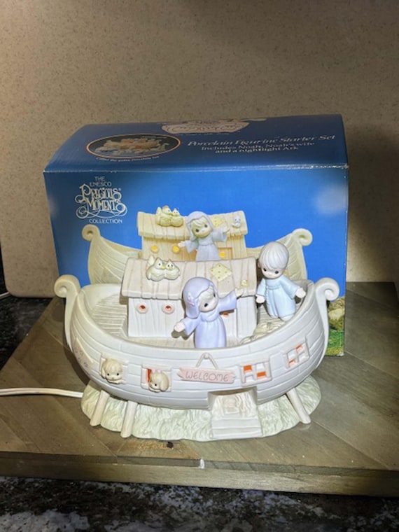 Collectible Precious Moments Noah's Ark Nightlight - Etsy