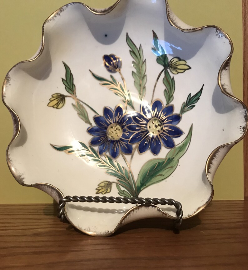 Hand Painted Dish From Italy Etsy