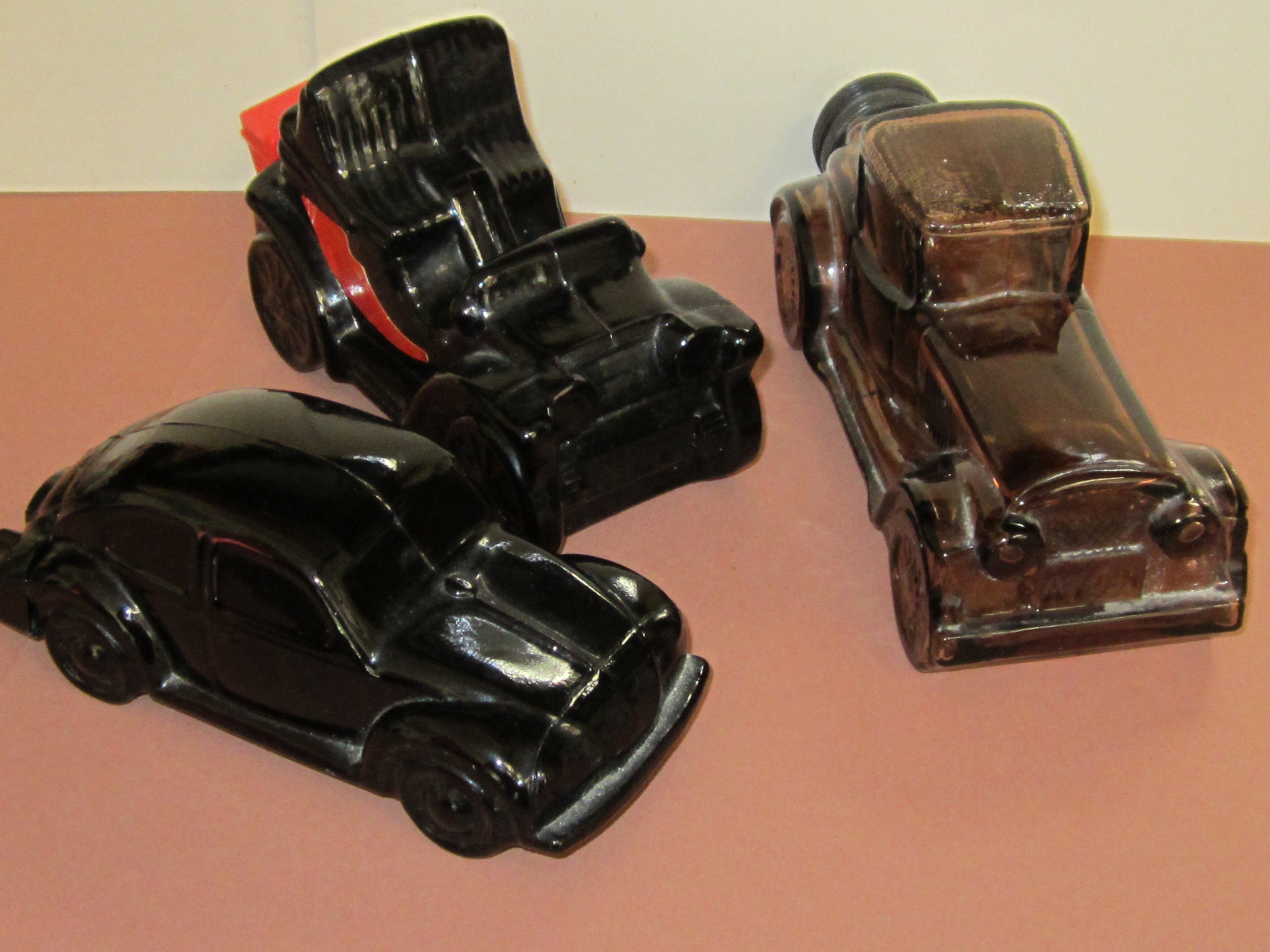 3 Vintage Avon Glass Collectible Cars Volkswagon Etsy