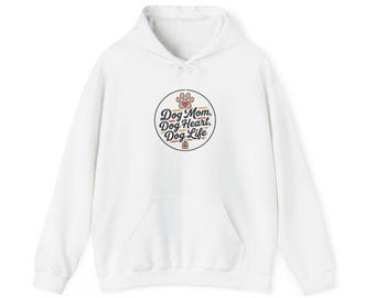 Sudadera con capucha "Perra Mamá Corazón Vida"
