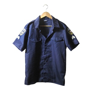 Polizeiuniform Kostüm Shirt und/oder Polizeimütze; Herren Kleine Vintage FullMonty Fun