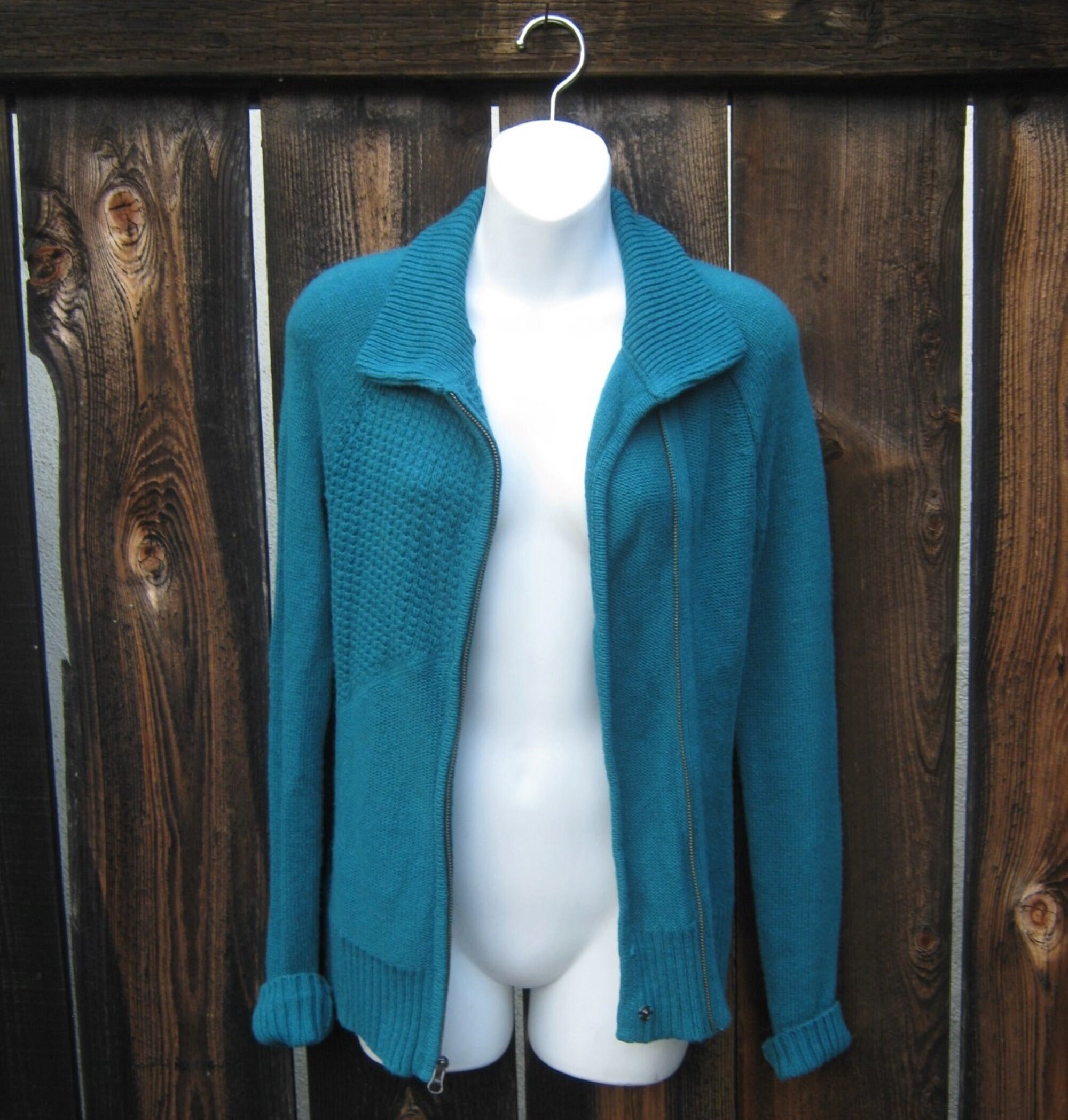 Teal Blue Cardigan - Etsy