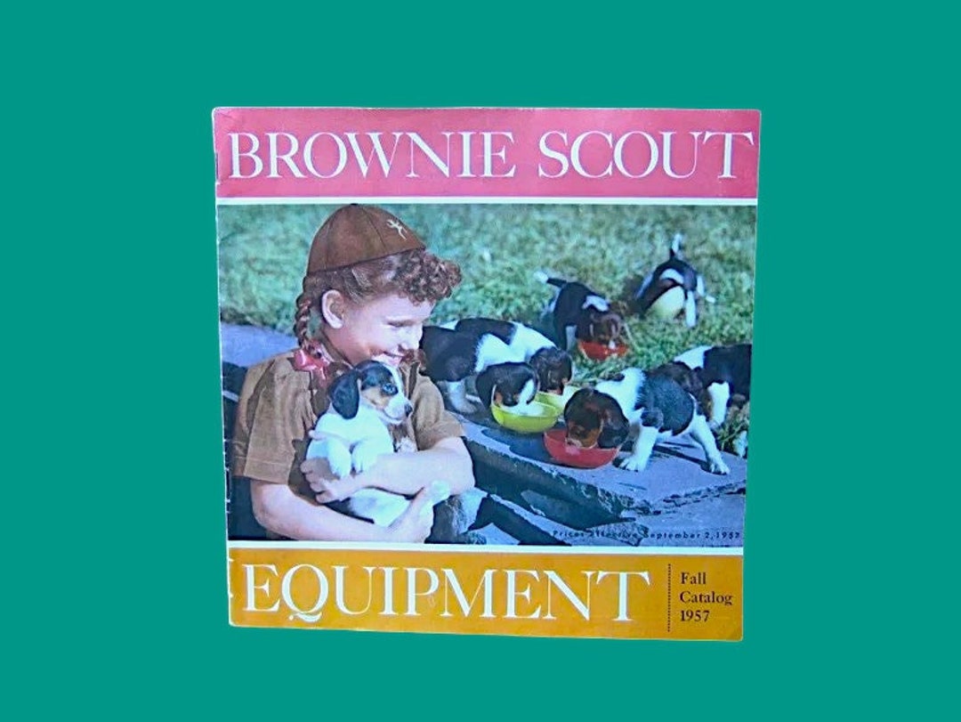 Fall, 1957 Brownie Equipment Catalog Midcentury Products/active Girls