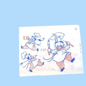 Vogart Cook Graphic Transfer + &quot;A Flower A Day&quot; Colorful Hot Iron TextilPrints/Patterns for Dish Towels/Aprons/Potholder
