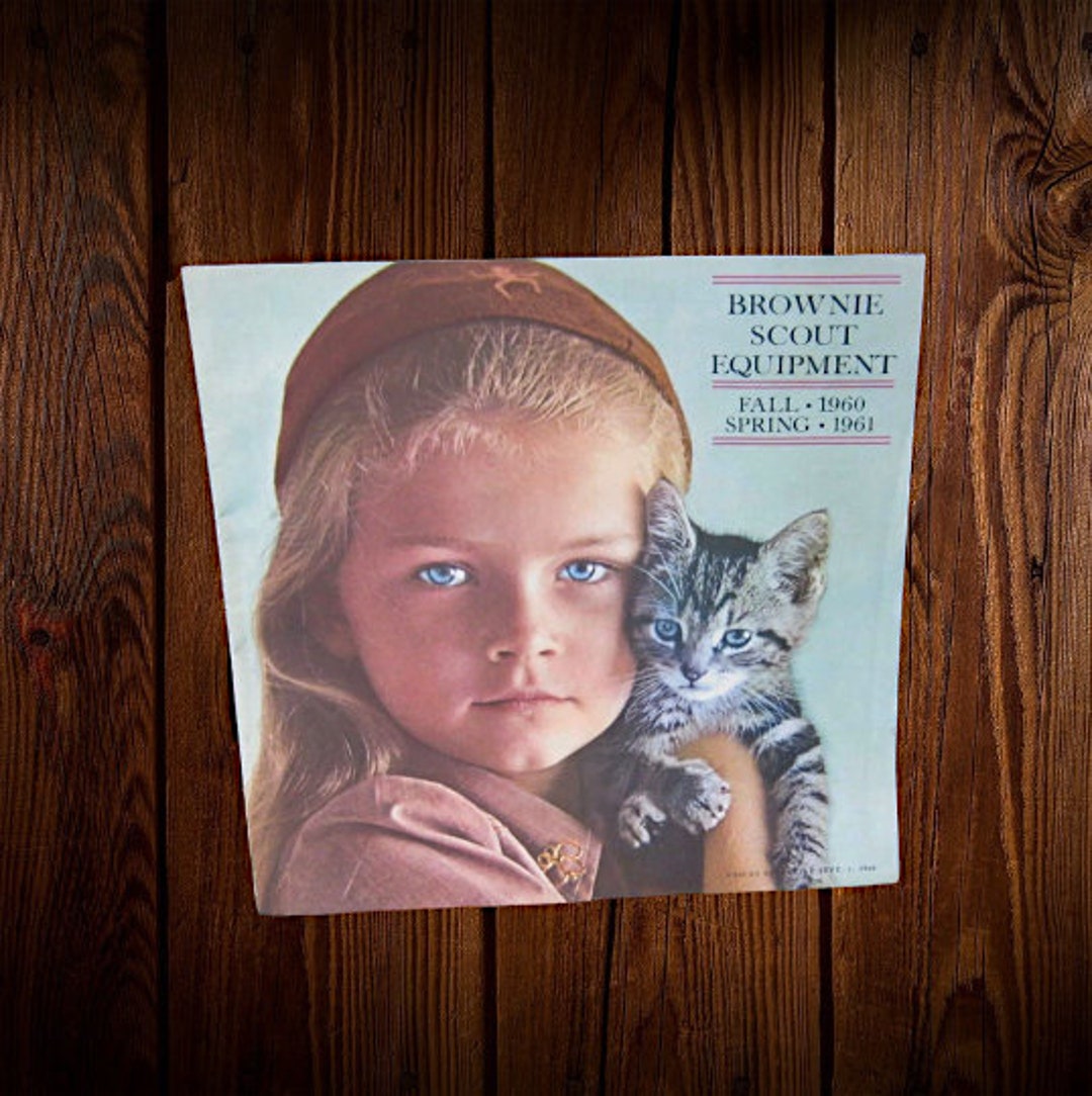 Fall 1960spring 1961 Brownie Scout Equipment Catalog; ; Excellent
