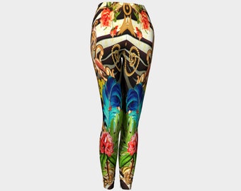 versace inspired leggings