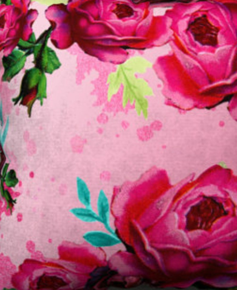 Pink Peony Pillow Cover French Country Decor Floral Pillow Pink Pillow